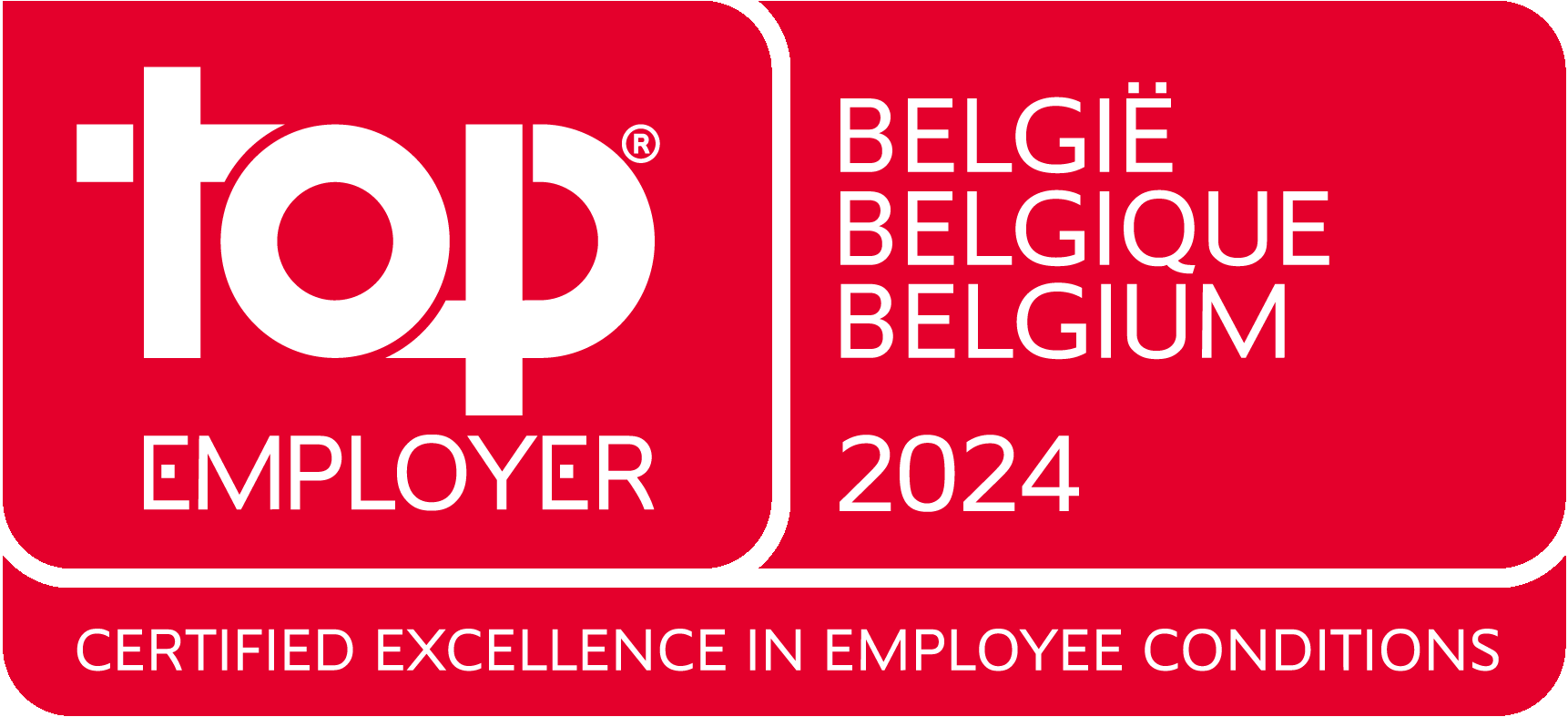 top employer Belgium 2024
